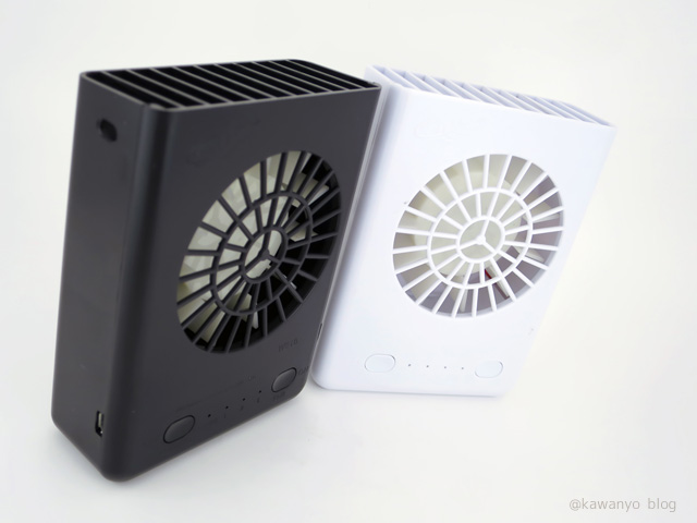 携帯首掛け扇風機(USB&充電式バッテリー両対応)