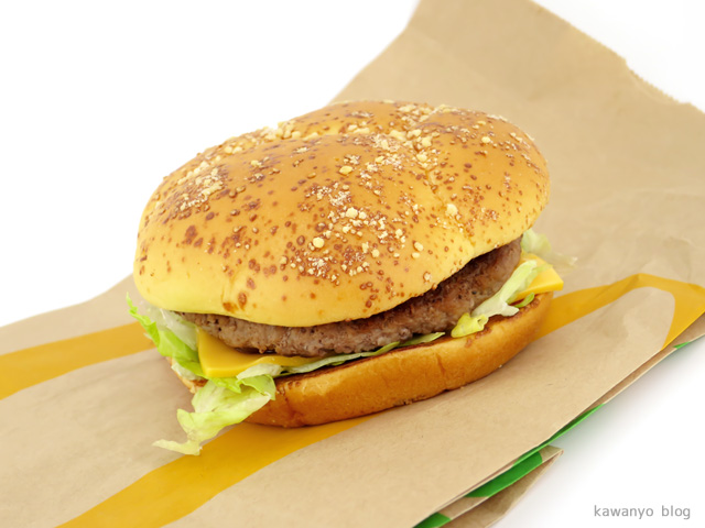 マクドナルド「アメリカンデラックス チーズ」 マクドナルド「アメリカンデラックス チーズ」