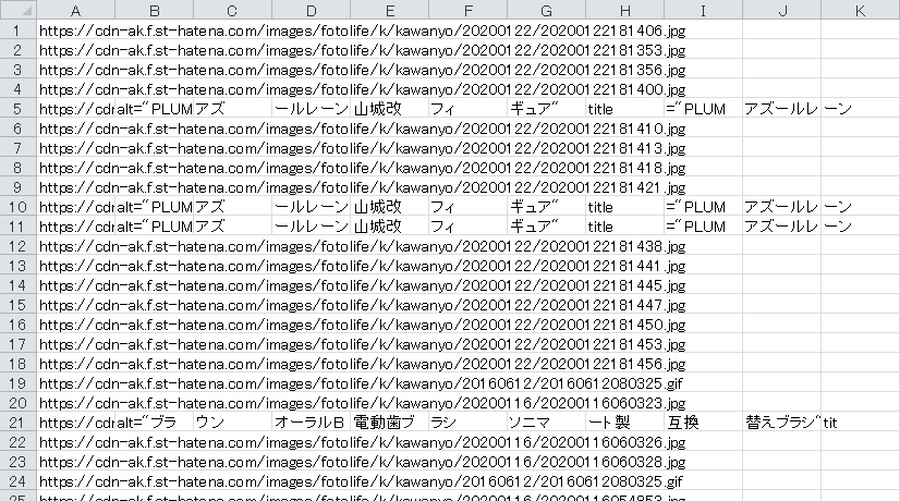 はてなブログ内の画像を一括でバックアップ・ダウンロードする