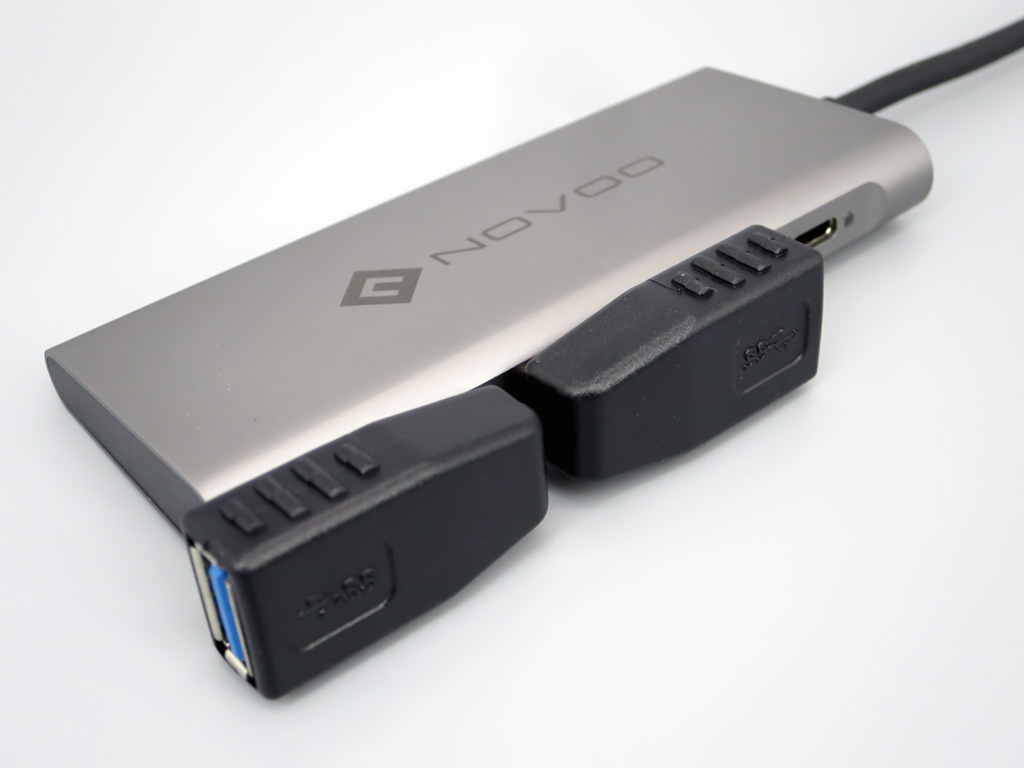 USB L字アダプタ