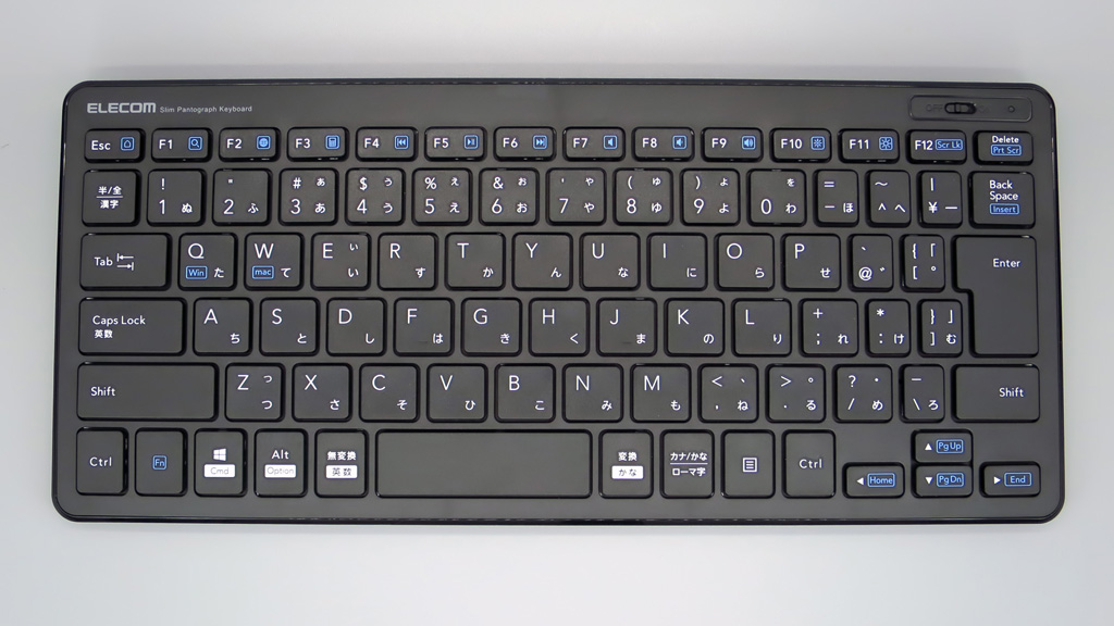 ELECOM 無線キーボード TK-FDP098TBK