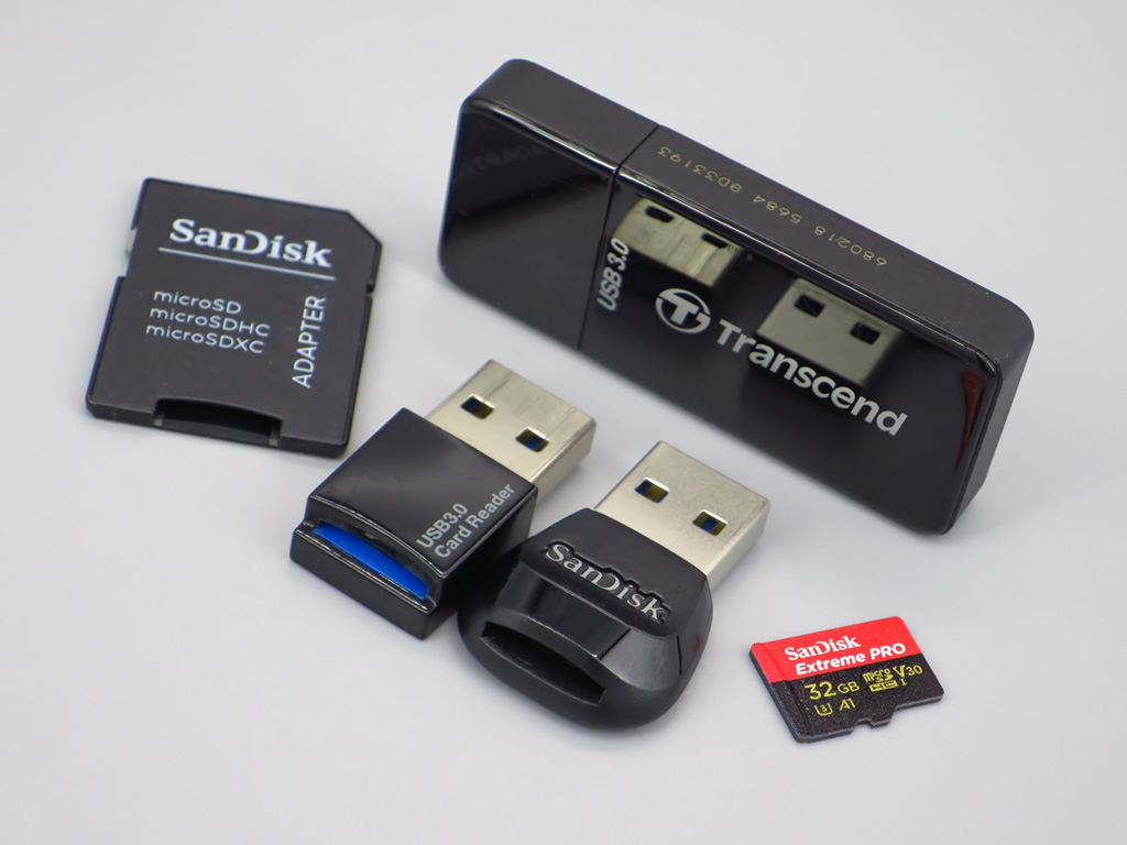 SanDisk Mobile Mate microSDリーダー