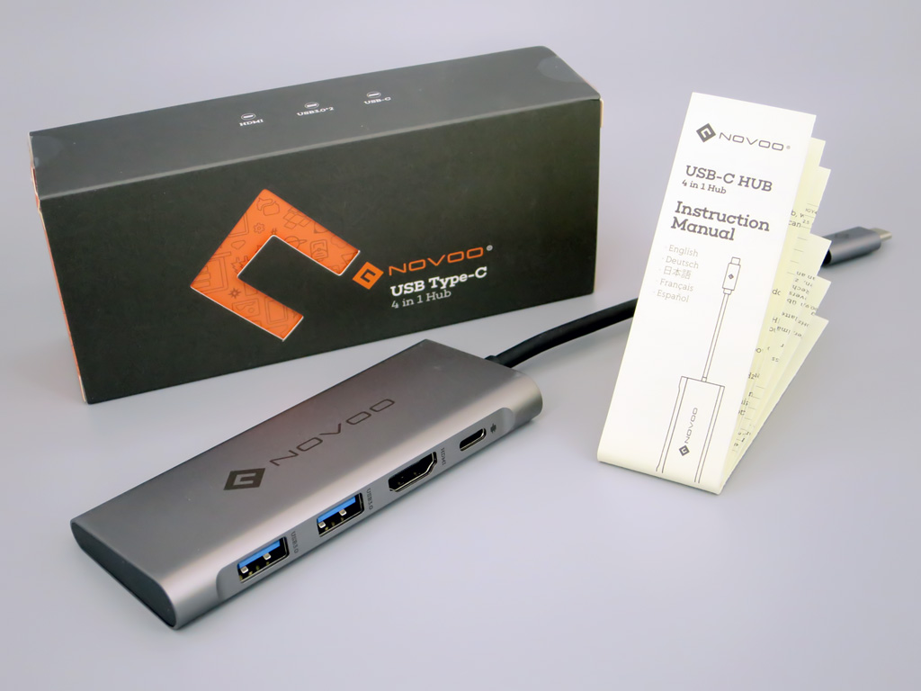 NOVOO製 5in1 USB-C ハブ NOVOO製 5in1 USB-C ハブ