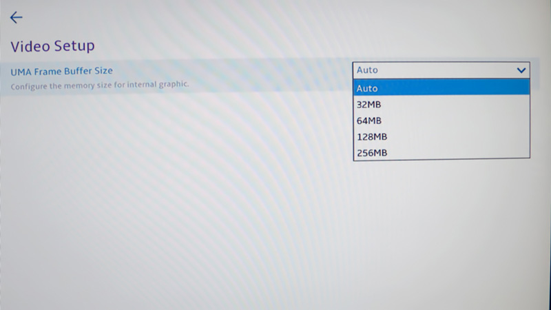 「Lenovo ThinkCentre M75q-1 Tiny」BIOS