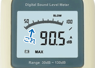 騒音計 サウンドレベルメーター