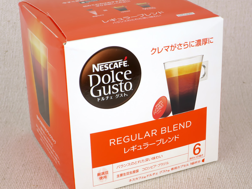 ドルチェグスト レギュラーブレンド