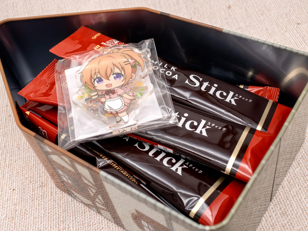 森永 ごちうさ×ミルクココア スティック缶