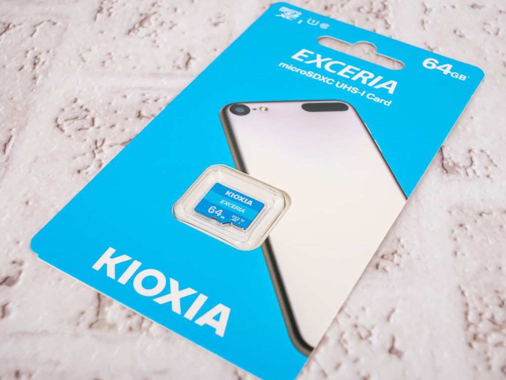 KIOXIA キオクシア（東芝メモリ）EXCERIA microSDXCカード 64GB