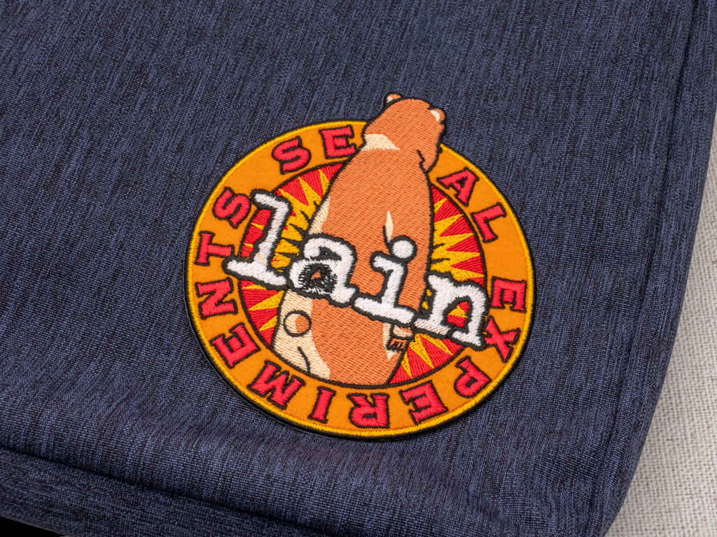 serial experiments lain Cyberia Bear mix ワッペン