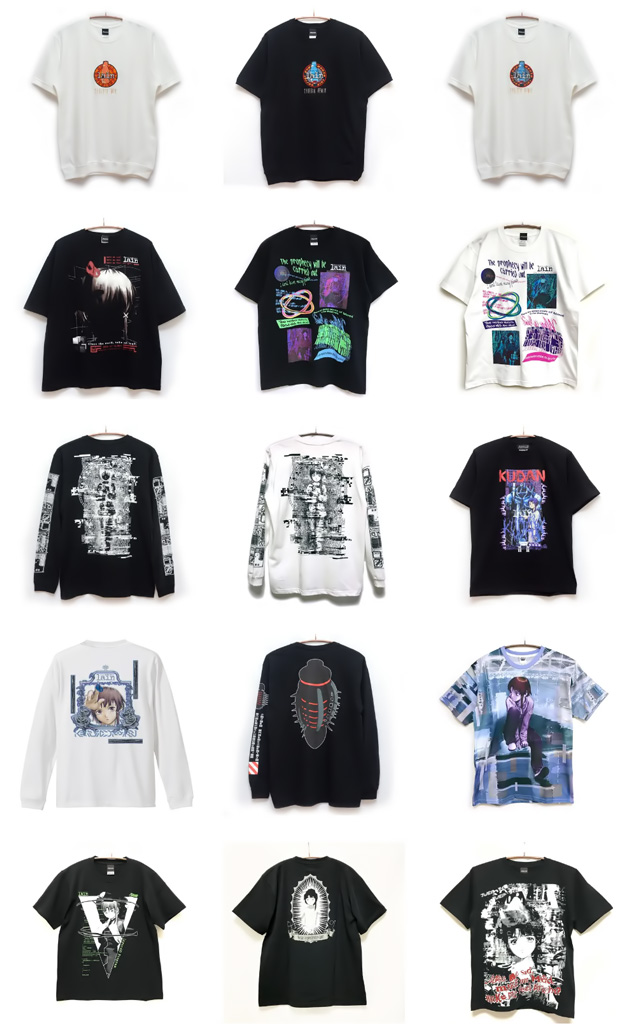 serial experiments lain Cyberia Bear mix Tシャツ