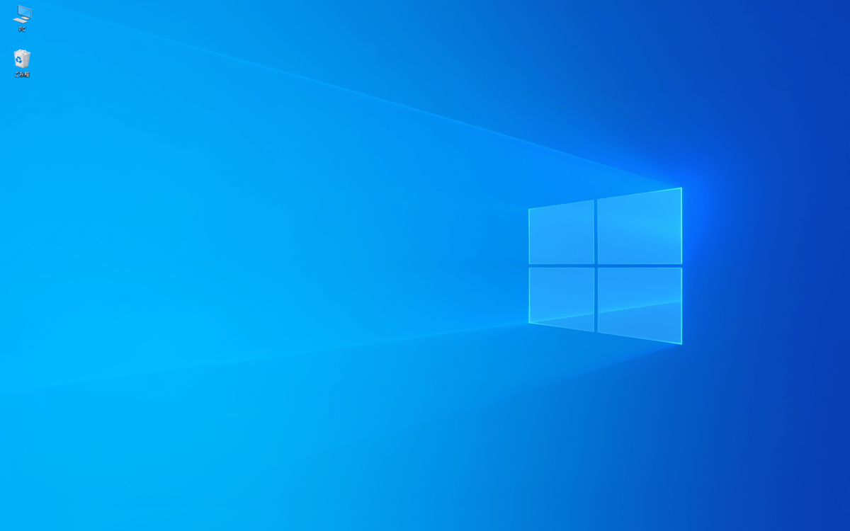 Windows10 デスクトップ スケーリング 100%