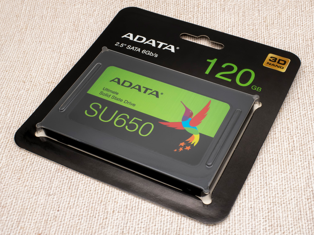 ADATAの激安SSD「SU650」購入レビュー ～SSDの交換とクローン