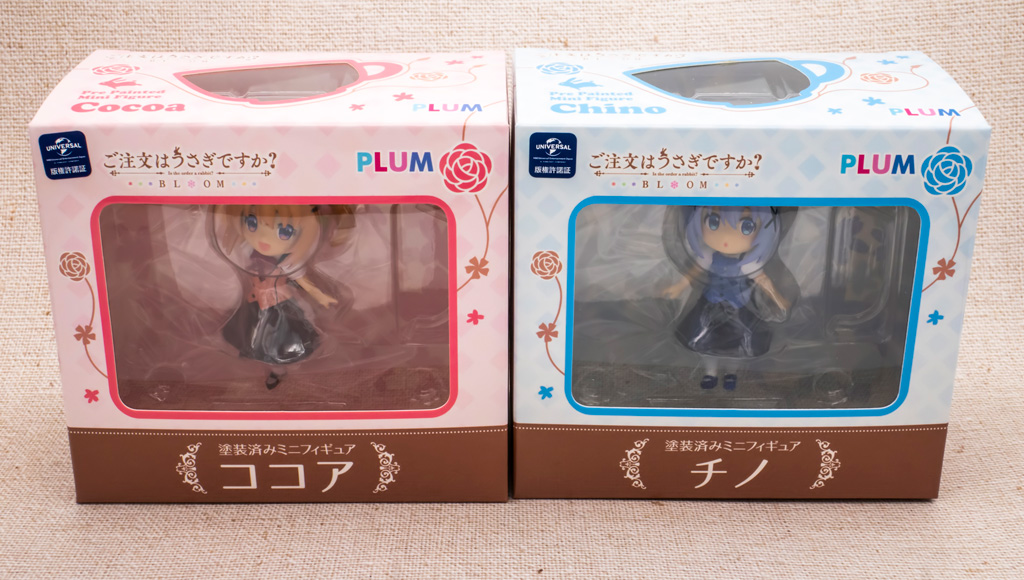 レビュー】ごちうさ《ココア＆チノ》のミニフィギュアがちっこくて