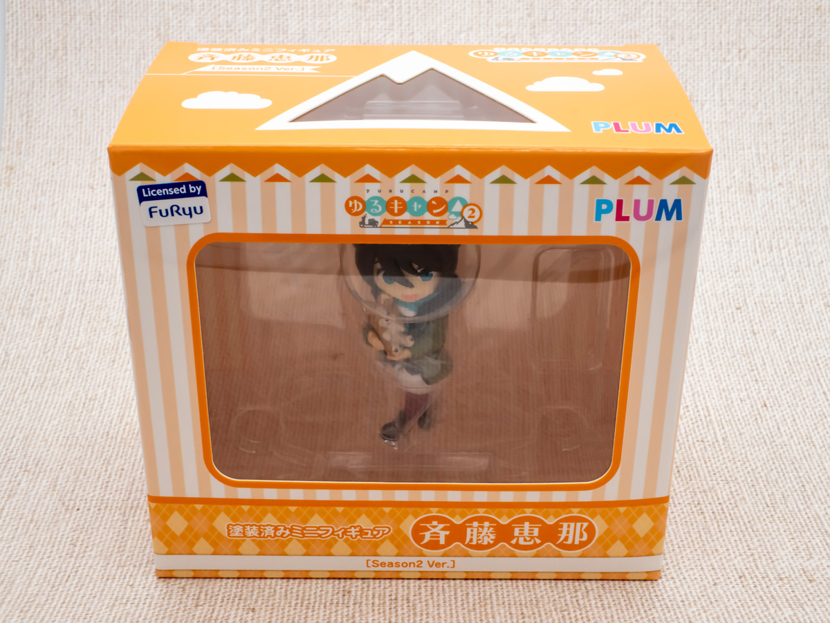 レビュー】ゆるキャン《恵那》のミニフィギュアがとってもキュート