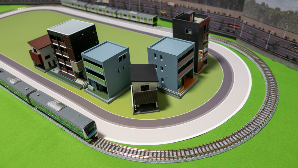 Nゲージ 道路 作り方 自作