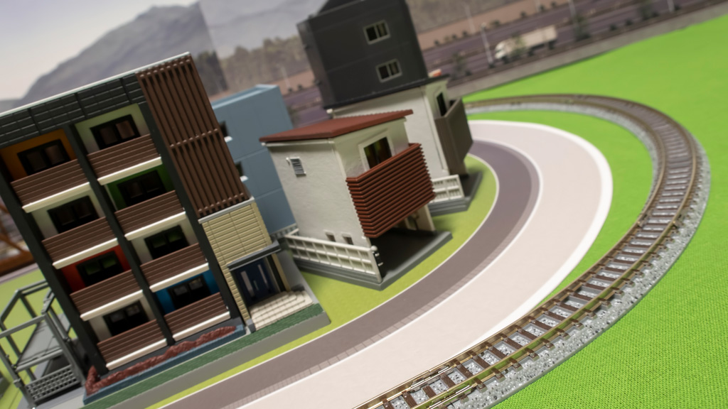 Nゲージ 道路 作り方 自作