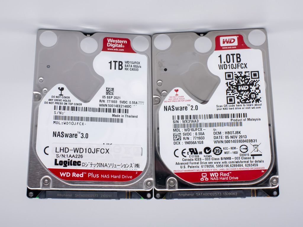 Western Digital Red 1TB WD10JFCX (CMR)