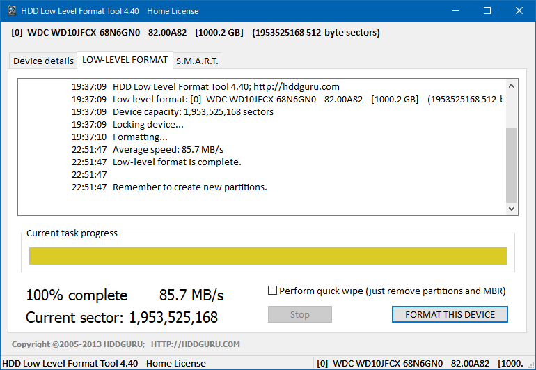 Western Digital Red 1TB WD10JFCX (CMR)