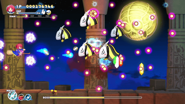 コットンロックンロール ゲーム画面