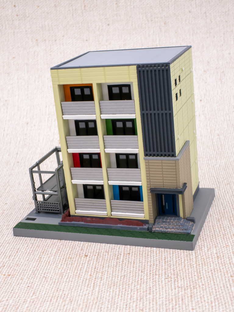 Nゲージ 建物コレクション 建コレ デザイナーズアパート ストラクチャー ジオラマ