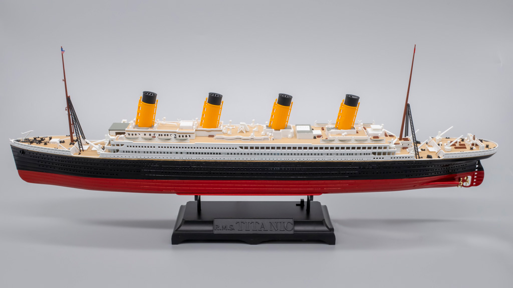 タイタニック 船舶プラモデル テープLED 童友社