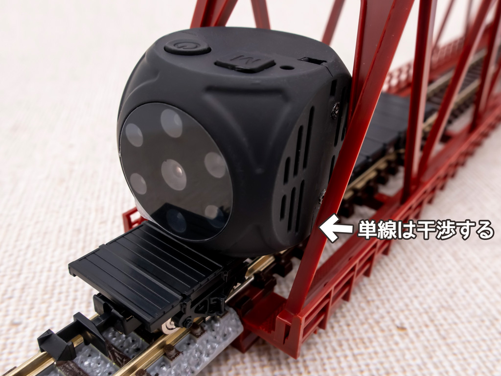 Nゲージ 前面展望 車窓 カメラカー 超小型ミニカメラ 鉄道模型