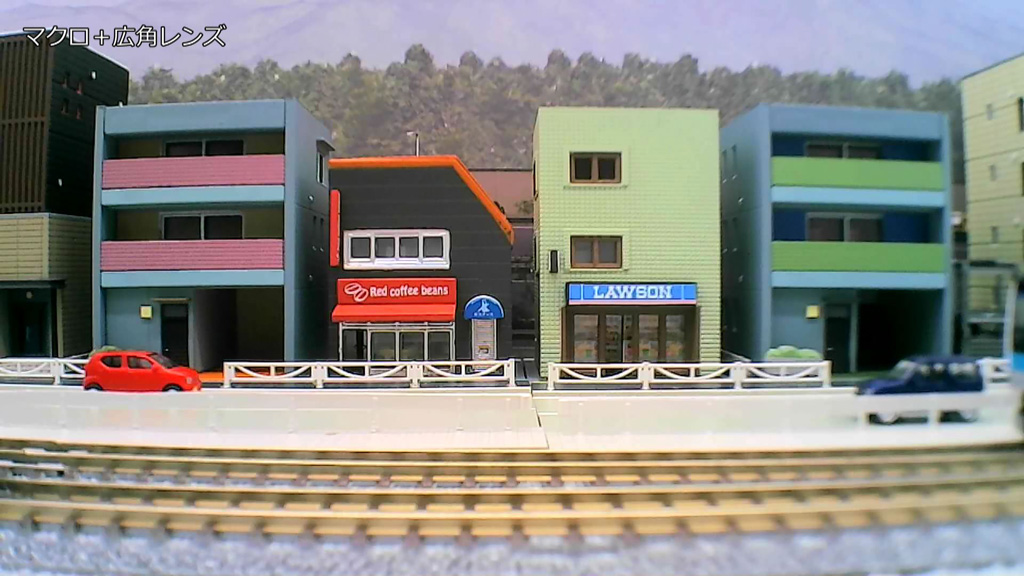 Nゲージ 前面展望 車窓 カメラカー 超小型ミニカメラ 鉄道模型