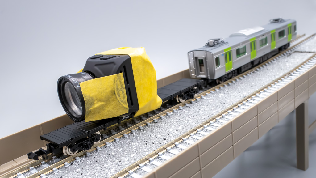 Nゲージ 前面展望 車窓 カメラカー 超小型ミニカメラ 鉄道模型