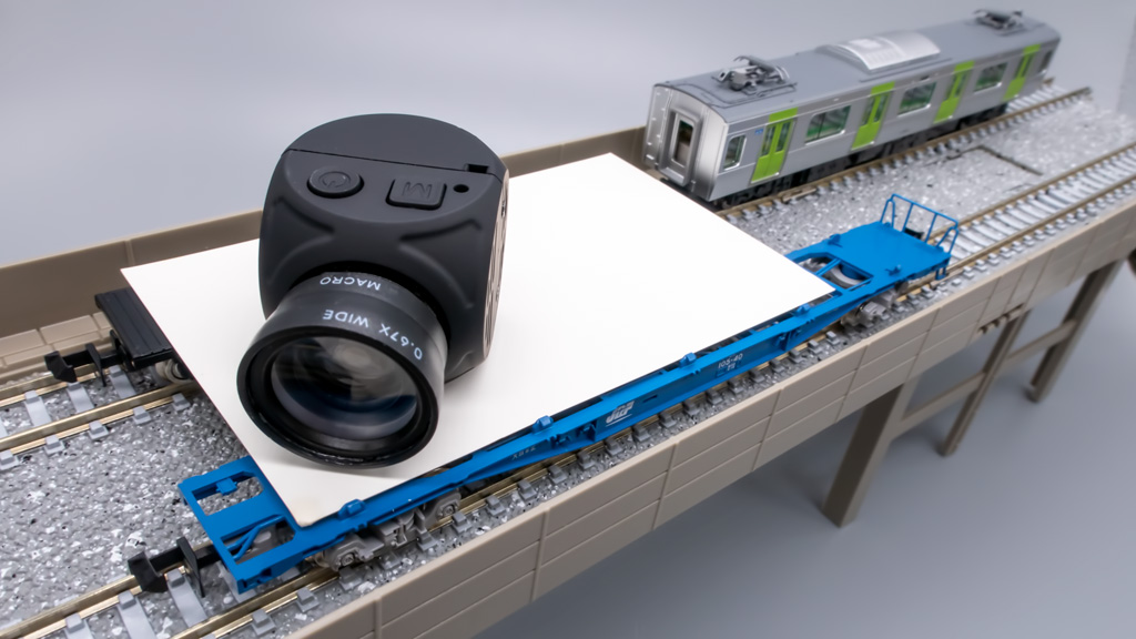 Nゲージ 前面展望 車窓 カメラカー 超小型ミニカメラ 鉄道模型