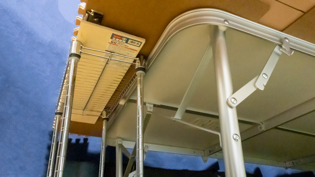 Nゲージ 鉄道模型 テーブルレイアウト Nゲージ】お座敷レイアウト用のテーブル幅を100均の商品で拡張する