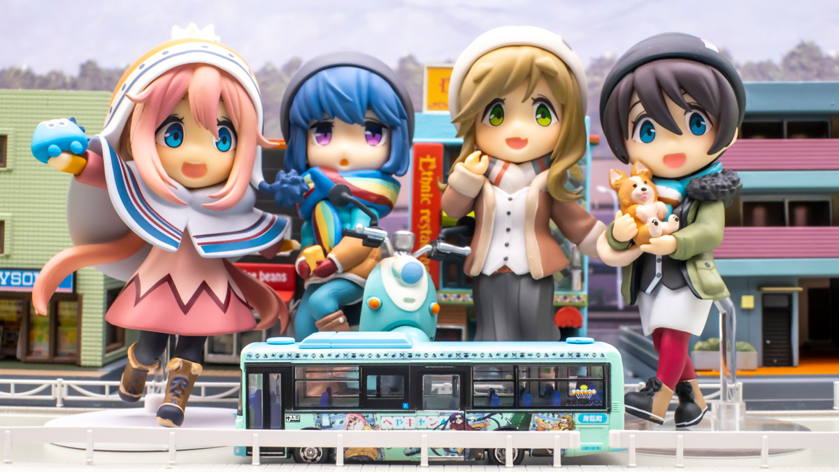 Nゲージ】バスコレの「ゆるキャン ラッピングバス」を購入