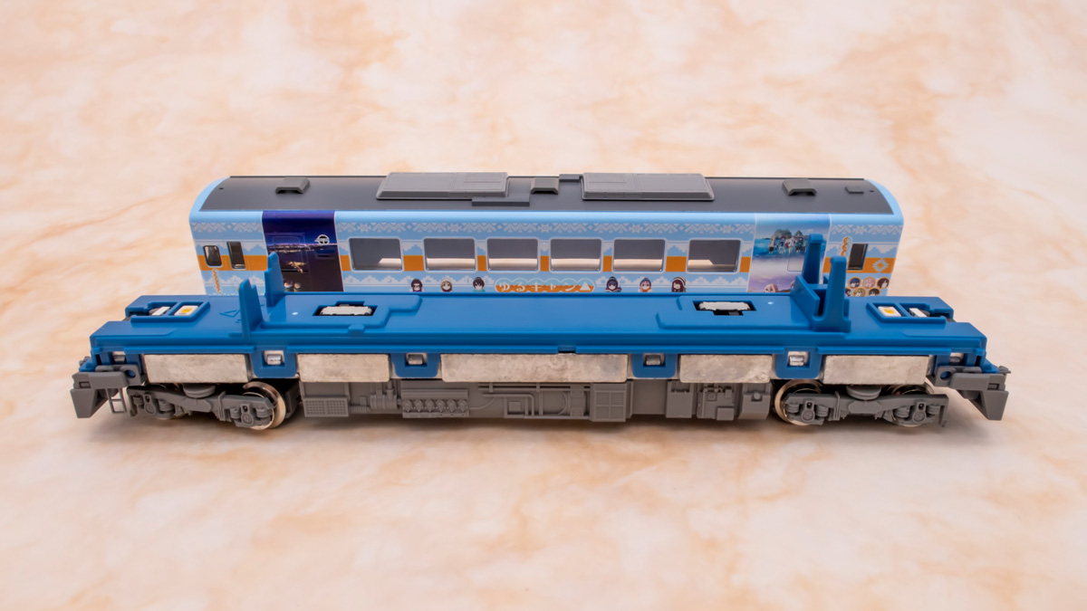 Nゲージ】ゆるキャン🏕ラッピング列車（天浜線）を購入したので