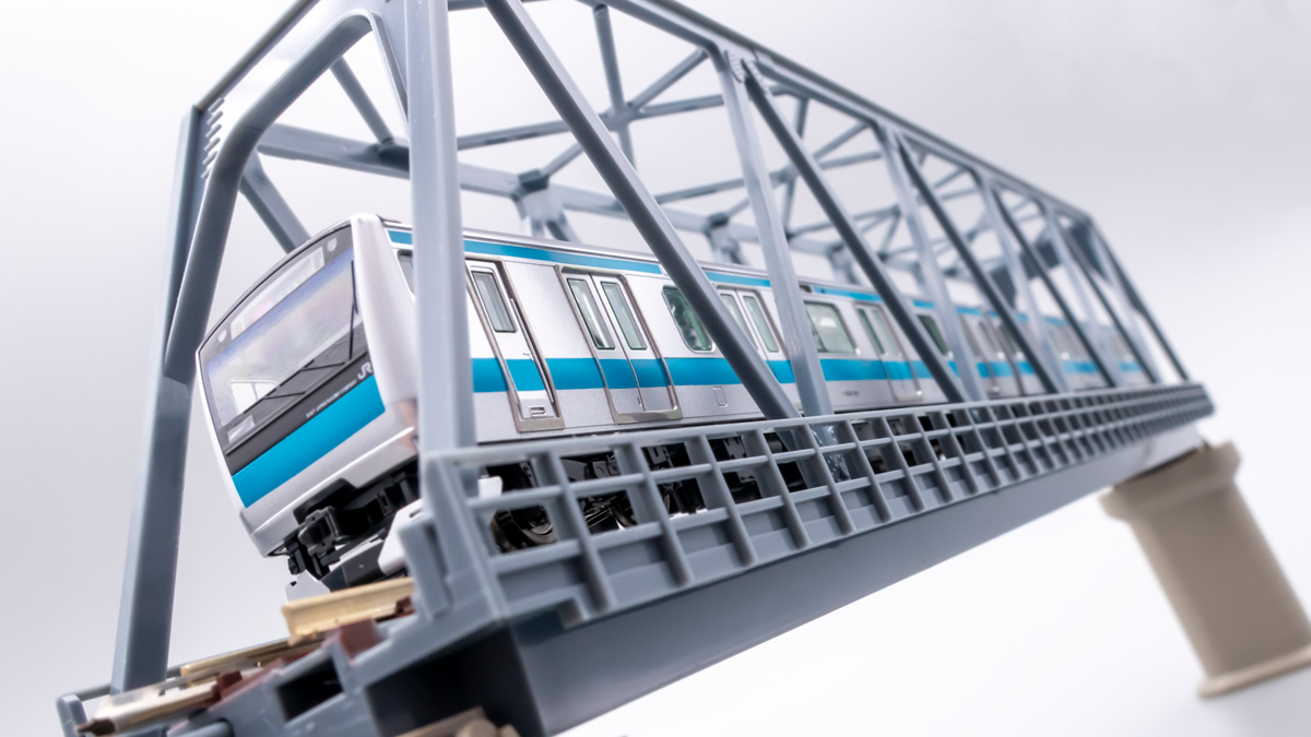 Nゲージ】TOMIX 単線トラス鉄橋の《灰色》を購入【鉄道模型