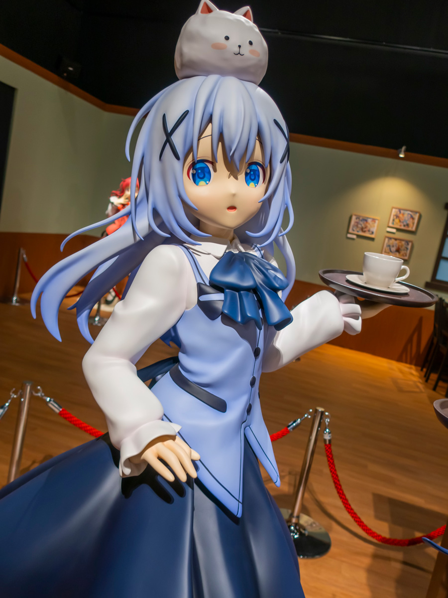 ごちうさ　等身大パネル　チノ ご注文はうさぎですか？展 等身大スタンディパネル チノ - メルカリ