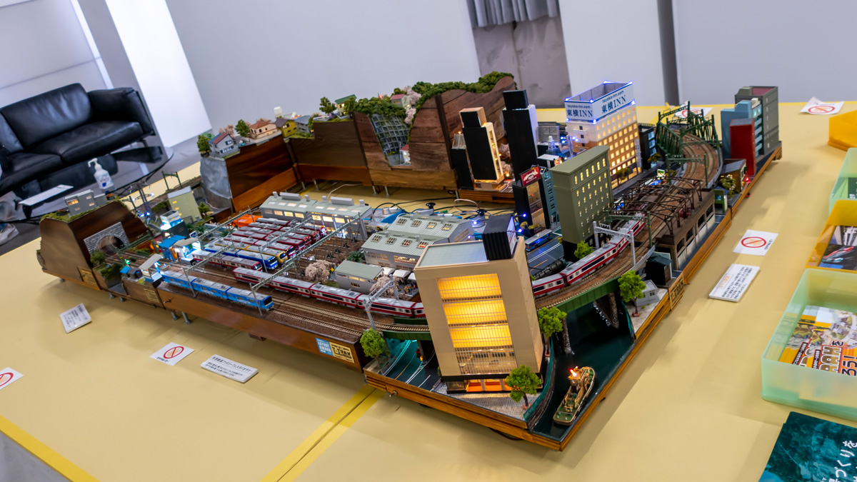 Nゲージ 鉄道模型モジュールLAYOUT AWARD 2023 京急鉄道ジオラマ＠T-kishikawa氏