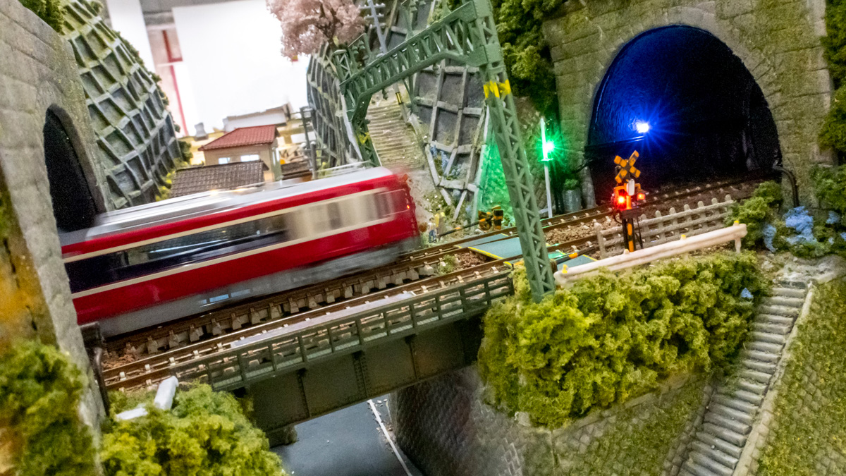 Nゲージ 鉄道模型モジュールLAYOUT AWARD 2023 京急鉄道ジオラマ＠T-kishikawa氏