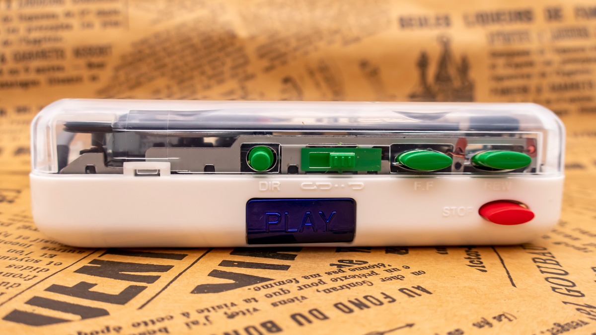 カセットテープをMP3化出来るポータブルカセットプレイヤーを