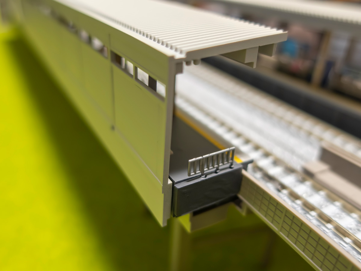 鉄道模型】TOMIX都市型ホーム「端ホーム」を使わずにホーム先端