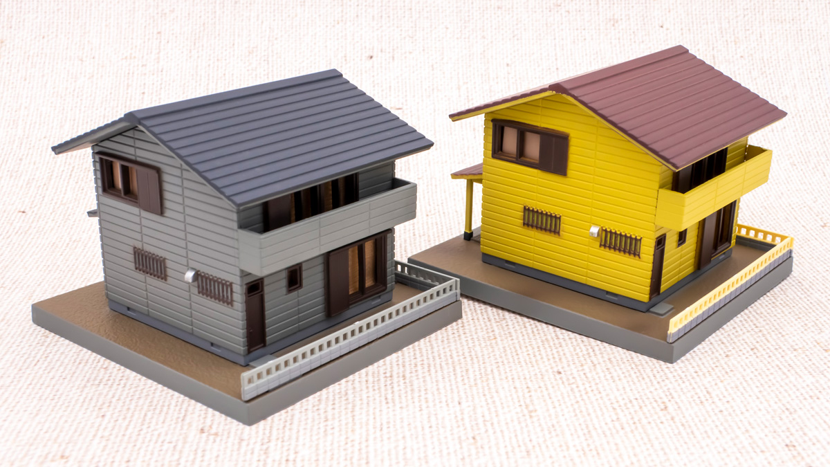 Nゲージ TOMYTEC ジオコレ 建コレ 建売住宅 木造 C3