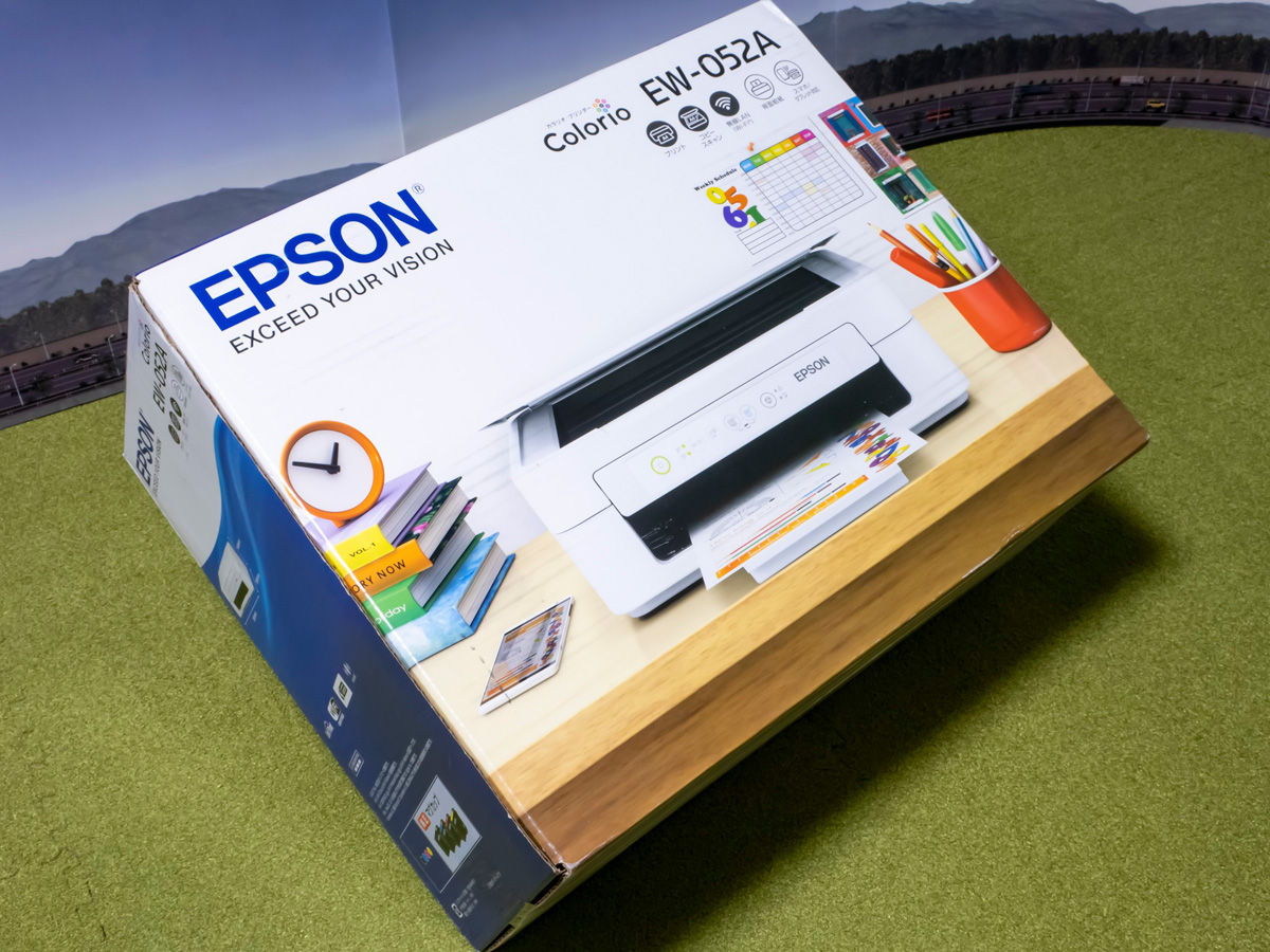 レビュー】EPSONの実売7000円を切る激安複合機「EW-052A」を購入