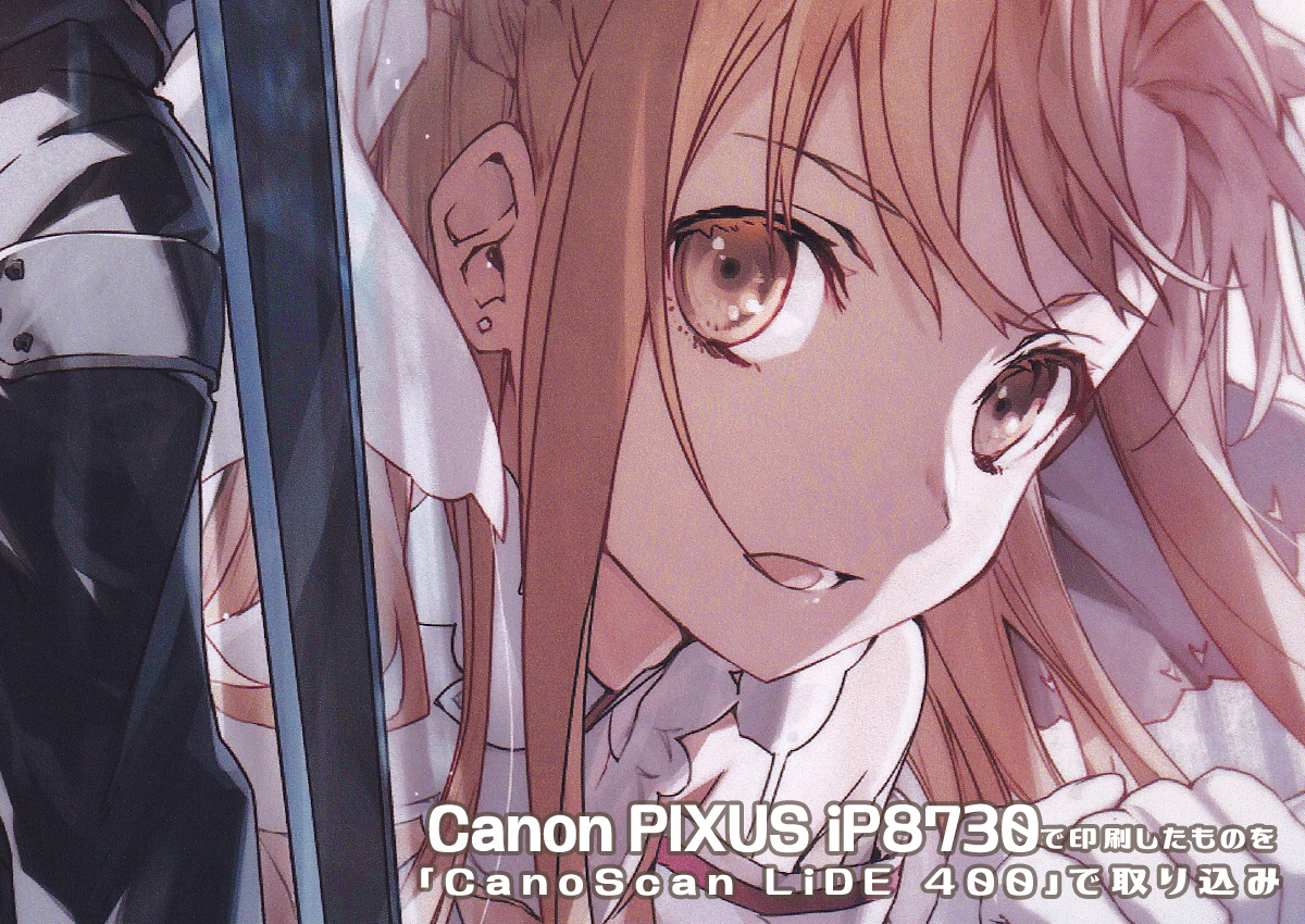 Canon スキャナー CanoScan LiDE 400 スキャン性能 画質比較