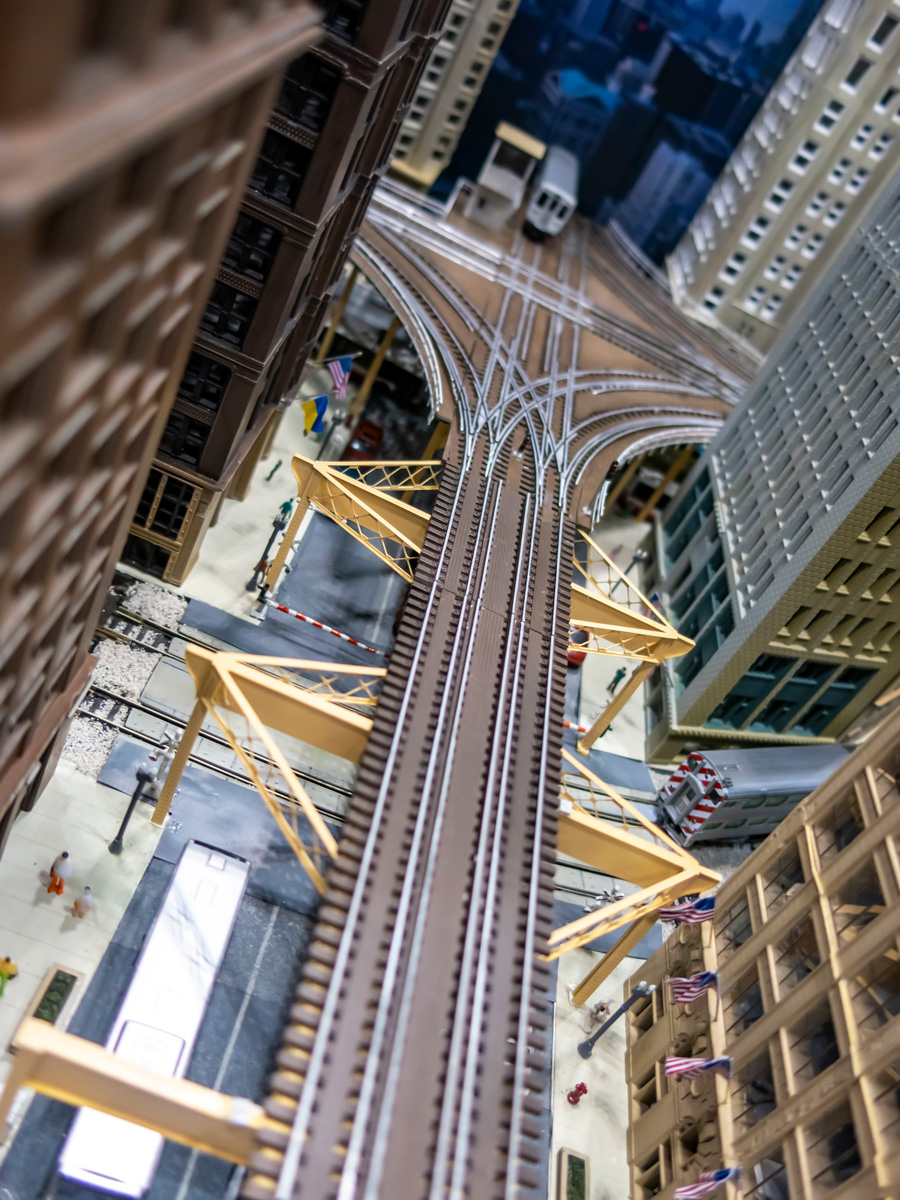 国際鉄道模型コンベンション2023夏　Chicago L　灘校鉄道研究部