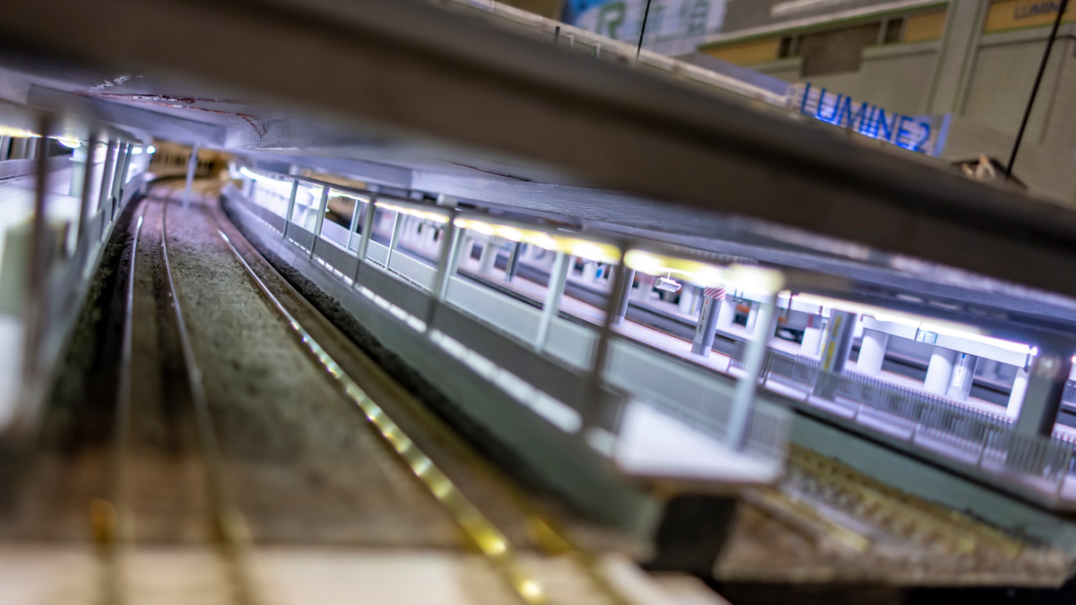 国際鉄道模型コンベンション2023夏　Cityscape Studio 新宿駅ジオラマ