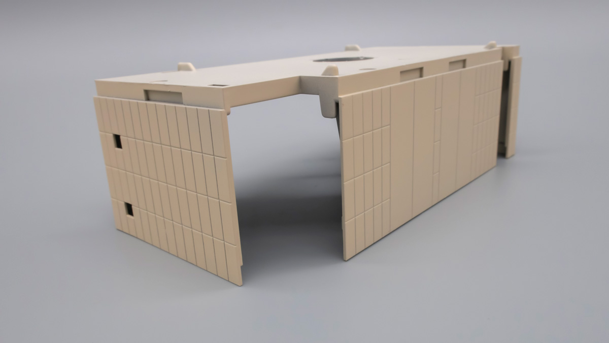 Nゲージ TOMIX 中型ビルを塗装