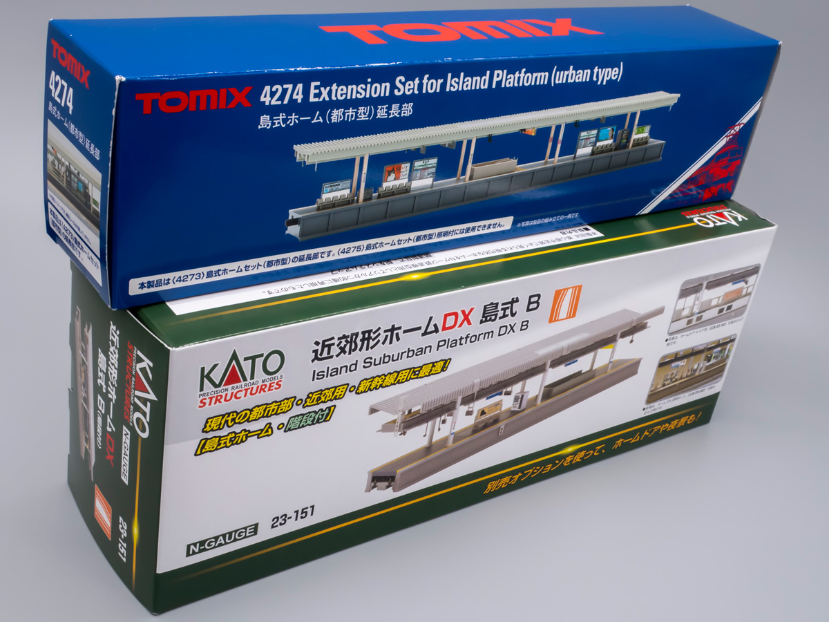 KATO　Nゲージ　島式ホーム　セット Amazon | KATO Nゲージ 島式ホームセット 20-806 鉄道模型用品