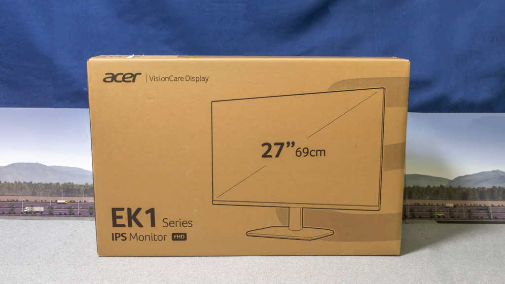 Acer 27インチ FreeSync 液晶モニター 1920x1080 IPSパネル EK271Ebmix
