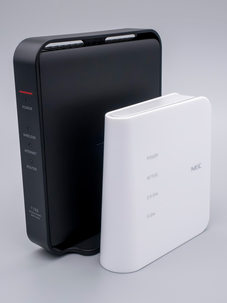 Wi-Fiルーター(無線LAN)をNECのAtermからBuffaloのAirStation Wi-Fiルーター(無線LAN)をNECのAtermからBuffaloのAirStation