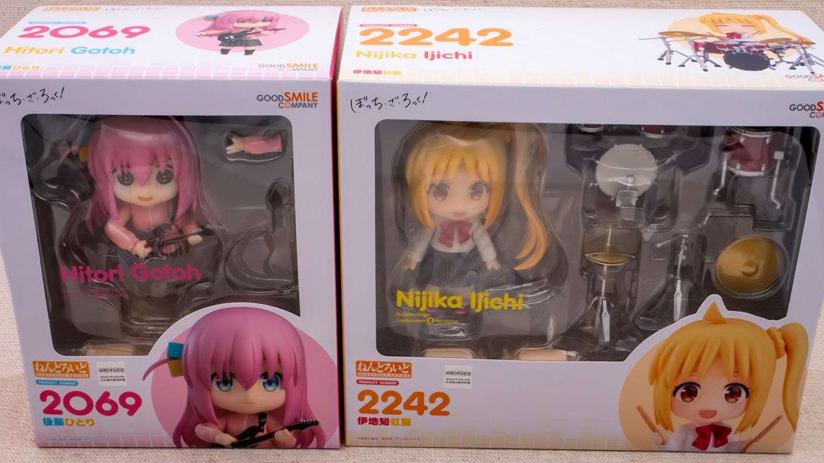 ぼっちざろっく「伊地知虹夏」ねんどろいどレビュー！ドラムセットが