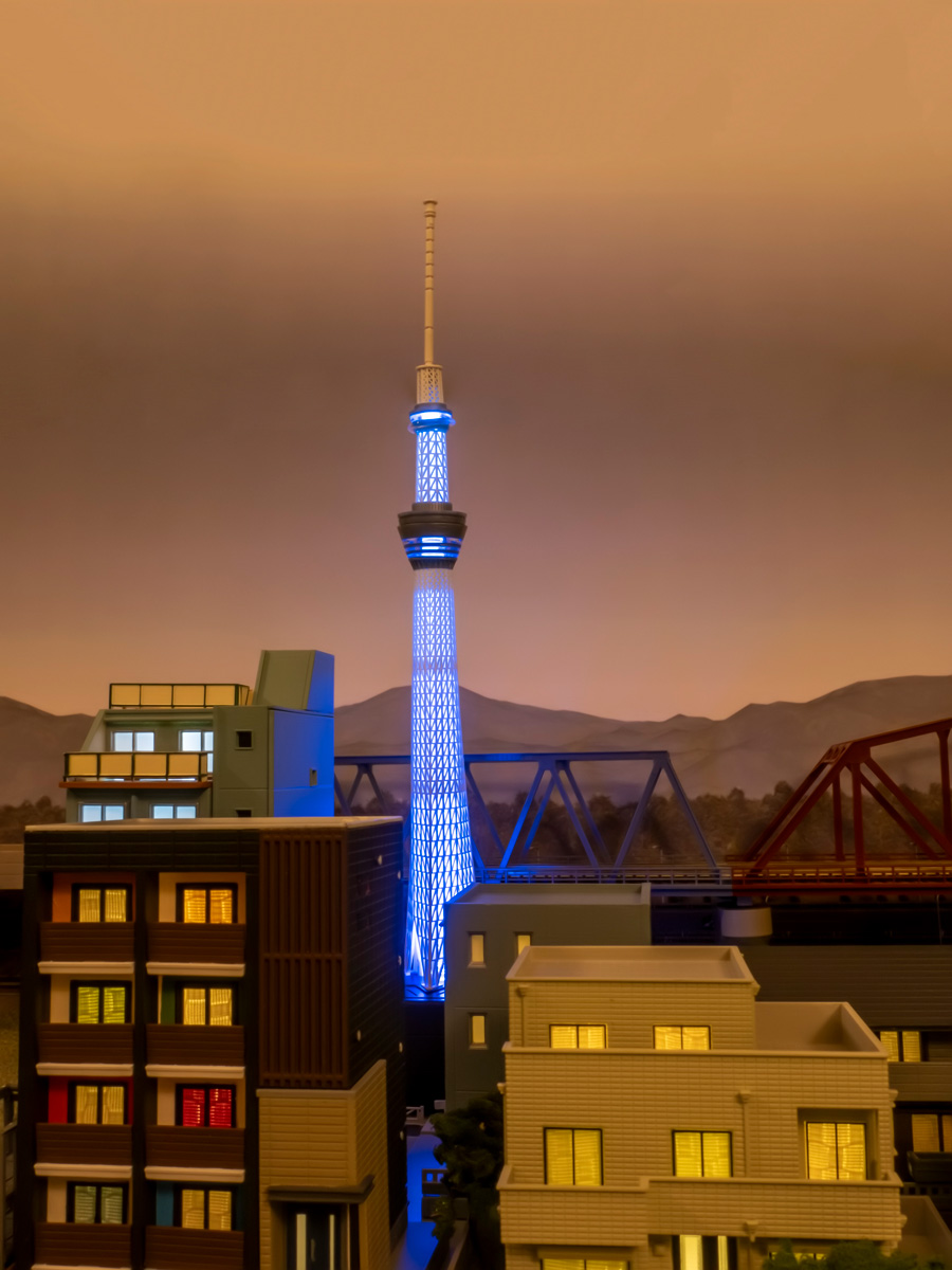 プラモデル バンダイ 東京スカイツリー 1／2400スケール