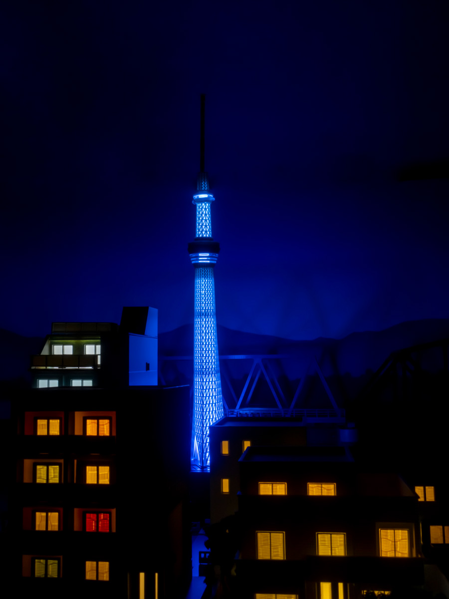 プラモデル バンダイ 東京スカイツリー 1／2400スケール